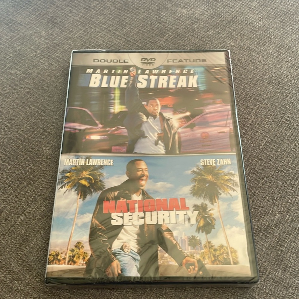 Martin Lawerence Double Feature DVD - Blue Streak and National Security